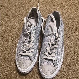 Converse Women's Speckled Gray Sneakers